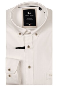 Giordano Ivy Jersey Liquid Cotton Button-Down Shirt Optical White