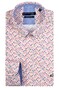 Giordano Ivy Multi Diagonal Pattern Overhemd Rood-Blauw