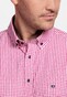 Giordano Ivy Uni Color Two Tone Check Shirt Pink