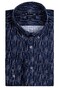 Giordano Ivy Watercolor Fantasy Stripe Overhemd Navy