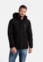 Giordano Jacket Removable Hood Water and Windproof Black