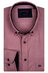 Giordano Kennedy Button Down Solid Twill Overhemd Roze