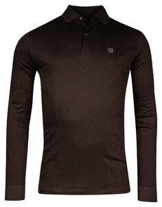 Giordano Landro Supima Liquid Cotton Polo Donker Bruin
