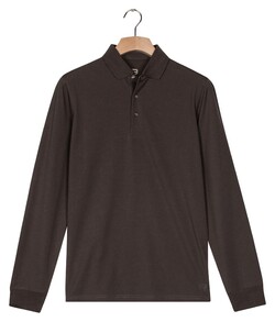 Giordano Landro Uni Color Supima Liquid Cotton Poloshirt Soft Grey