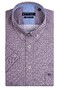 Giordano League Button Down Cotton Satin Fantasy Pattern Shirt Purple