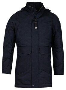Giordano Leo Technical Jacket Laser Fused Real Down Navy