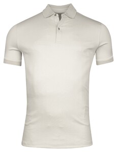 Giordano Lino Liquid Cotton Short Sleeve Polo Beige