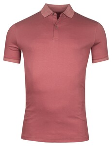 Giordano Lino Liquid Cotton Short Sleeve Polo Mauve