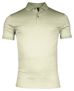 Giordano Lino Liquid Cotton Short Sleeve Polo Pastel Groen