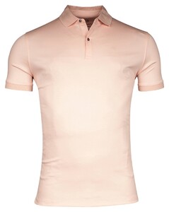 Giordano Lino Liquid Cotton Short Sleeve Polo Pastel Roze