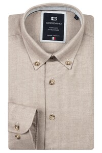 Giordano Loretto Button Down Herringbone Shirt Kitt