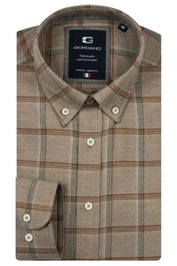 Giordano Loretto Soft Flanel Check Overhemd Kitt