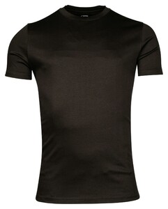 Giordano Luca Liquid Touch Supima Cotton Crew Neck T-Shirt Zwart