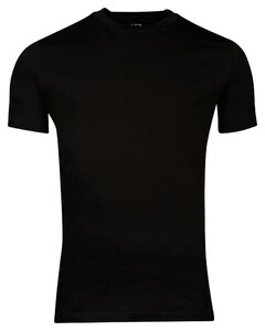Giordano Luca Uni Color Soft Liquid Cotton Crew Neck T-Shirt Black