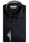 Giordano Maggiore Abstract Pattern Contrast Fine Twill Shirt Navy