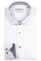 Giordano Maggiore Abstract Pattern Contrast Fine Twill Shirt White