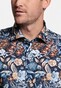 Giordano Maggiore Allover Flower Pattern Shirt Navy-Brown