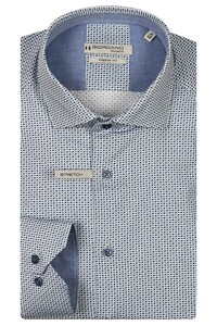 Giordano Maggiore Allover Mini Abstract Graphic Pattern Overhemd Navy-Multi