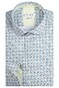 Giordano Maggiore Allover Mini Squares Pattern Shirt Green-Blue