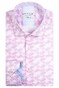 Giordano Maggiore Colorful Waves Pattern Shirt Soft Pink