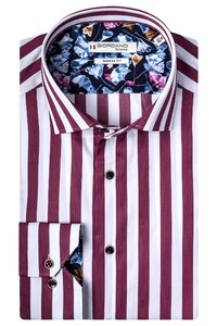 Giordano Maggiore Cutaway Bold Stripe Overhemd Roze