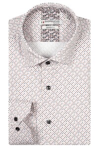 Giordano Maggiore Fancy Mini Pattern Shirt Red-Multi