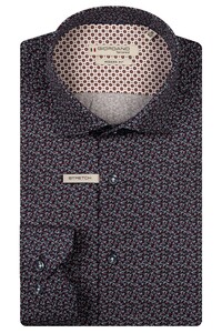 Giordano Maggiore Fine Twill Micro Flower Pattern Shirt Deep Mauve