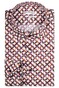 Giordano Maggiore Geometric Pattern Shirt Pink