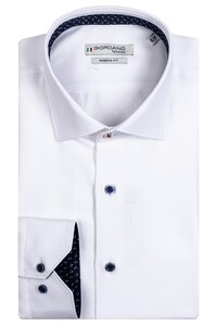 Giordano Maggiore Heavy Cotton Twill Shirt Optical White