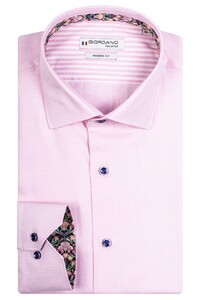 Giordano Maggiore Mini Houndstooth Shirt Soft Pink