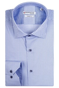 Giordano Maggiore Mini Stripes Pattern Overhemd Navy-Blauw