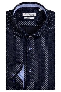 Giordano Maggiore Minimal Duo Dots Shirt Navy-Blue