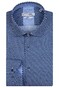 Giordano Maggiore Semi Cutaway Graphic Mini Pattern Overhemd Navy-Blauw