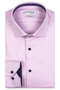 Giordano Maggiore Semi Cutaway Wide Classic Twill Shirt Soft Pink