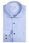 Giordano Maggiore Striped Semi Cutaway Collar Shirt Light Blue