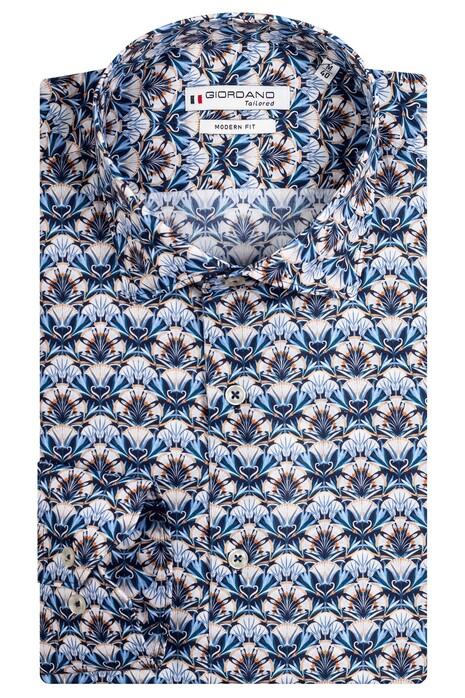 Giordano Maggiore Wild Flower Pattern Shirt Navy-Multi