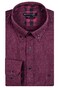 Giordano Mini Houndstooth Ivy Button Down Shirt Red