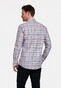 Giordano Multi Check Ivy Button Down Overhemd Soft Coral-Blue-Taupe