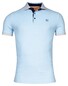 Giordano Multicontrast Uni Color Piqué Solid Micro Texture Polo Blauw