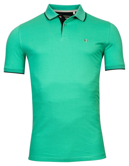 Giordano Nico Signature Polo Piqué Solid Color Aqua Green