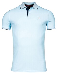 Giordano Nico Signature Polo Piqué Solid Color Blauw