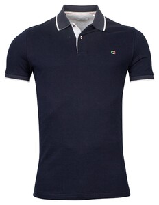 Giordano Nico Signature Polo Piqué Solid Color Navy