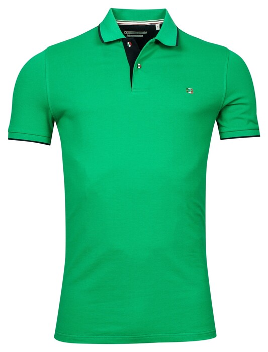 Giordano Nico Signature Polo Piqué Solid Color Poloshirt Bright Green