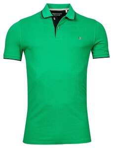 Giordano Nico Signature Polo Solid Piqué Poloshirt Bright Green