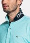 Giordano Nico Signature Polo Solid Piqué Poloshirt Turquoise
