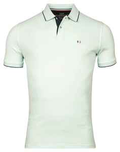 Giordano Nico Signature Two-Ply Supima Cotton Piqué Tipping Detail Poloshirt Pastel Green