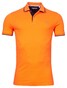 Giordano Nico Signature Uni Piqué Cotton Solid Poloshirt Fine Orange