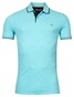 Giordano Nico Signature Uni Piqué Cotton Solid Poloshirt Turquoise