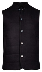 Giordano Owen Wool Blend Subtle Mélange Uni Color Body-Warmer Dark Navy