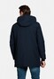 Giordano Parka Removable Hood Water and Windproof Fabric Jack Navy